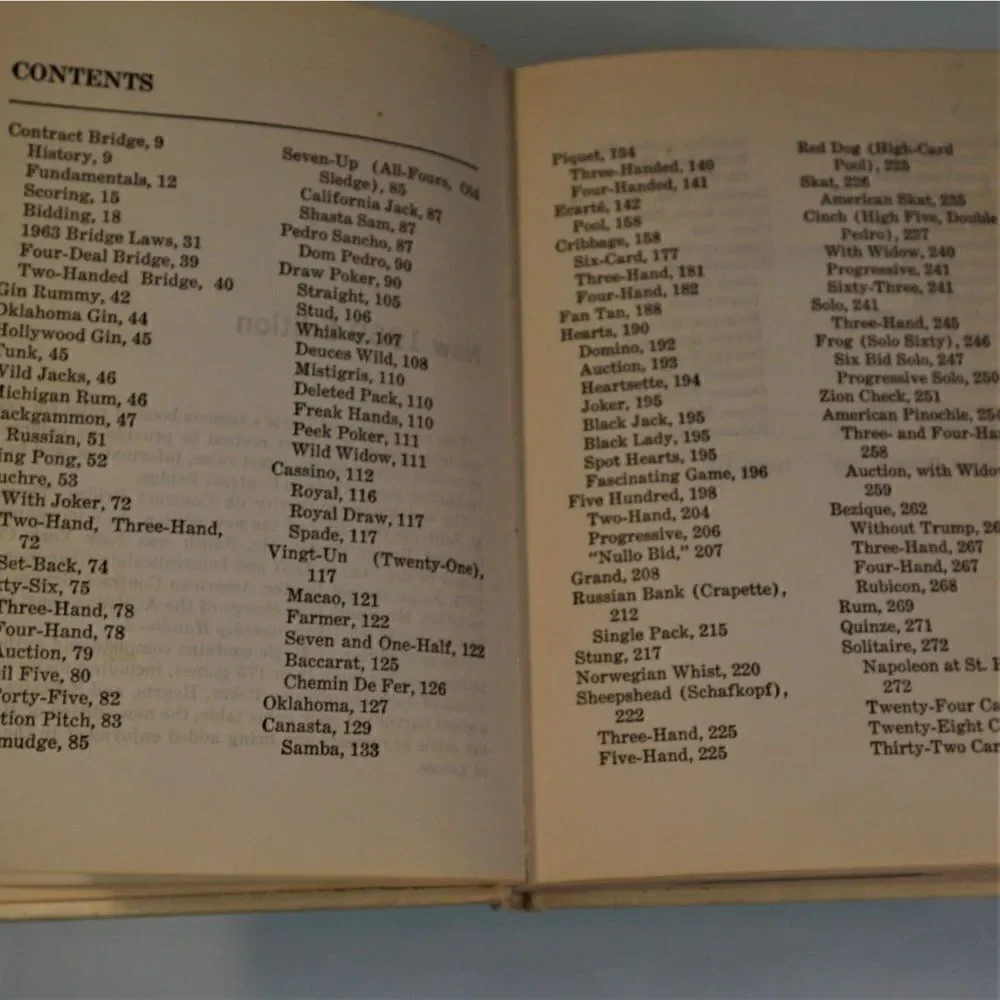Look It Up In Hoyle How To Play Over 175 Games 1969 Hardcover